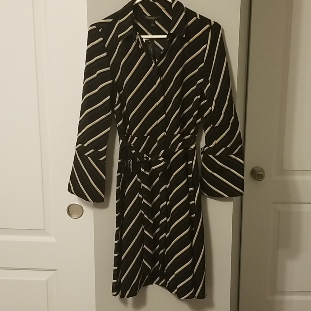 Banana Republic Striped Shirt Dress Size 2 v63, 64